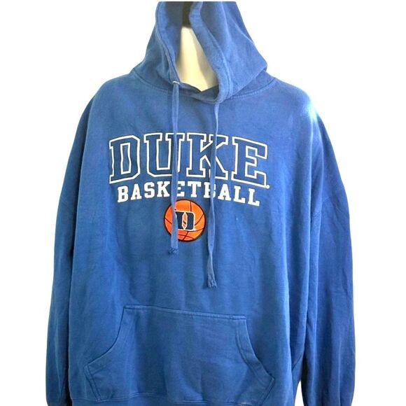 Duke Basketball Hoodie Vintage TRT Classics Tag 3XL Embroidered Logo Applique Ca - Picture 1 of 8